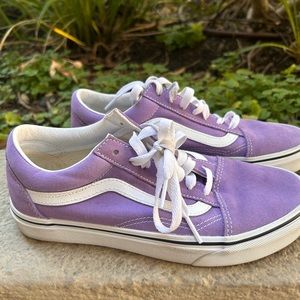 Van’s purple sneakers. Women’s size 7.5/men’s 6.0